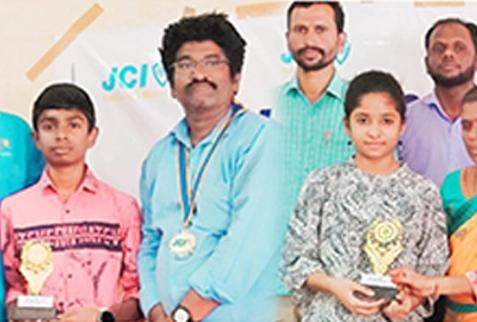 JCI conducted a drawing competition at Sri Vasavi Vidyalaya higher secondary school in Rasipuram. Kanishka. A of class 6 and Mugesh. G.C. of class 9 bagged the best performance award. Congratulations…
