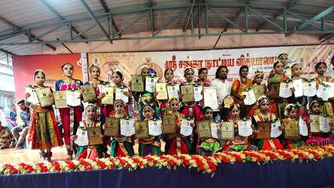 Introducing the Naatya Nakshatra Title Holder of Semmozhi Book of Records Bharathanatyam Event!