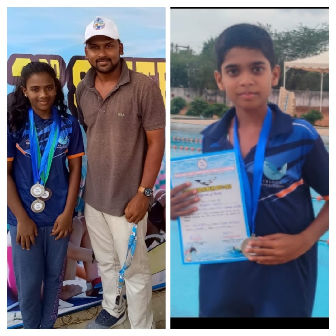 3rd State Finswimming Meet 2023 organized by the Tamil Nadu State Underwater Sports Association.