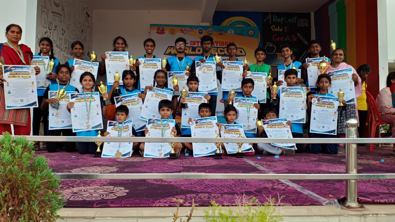 A Triumph of Mind, Body, and Spirit"
APJ - International World record on Non Stop Yoga organized by School Games Sports Development Foundation, Tamil Nadu.